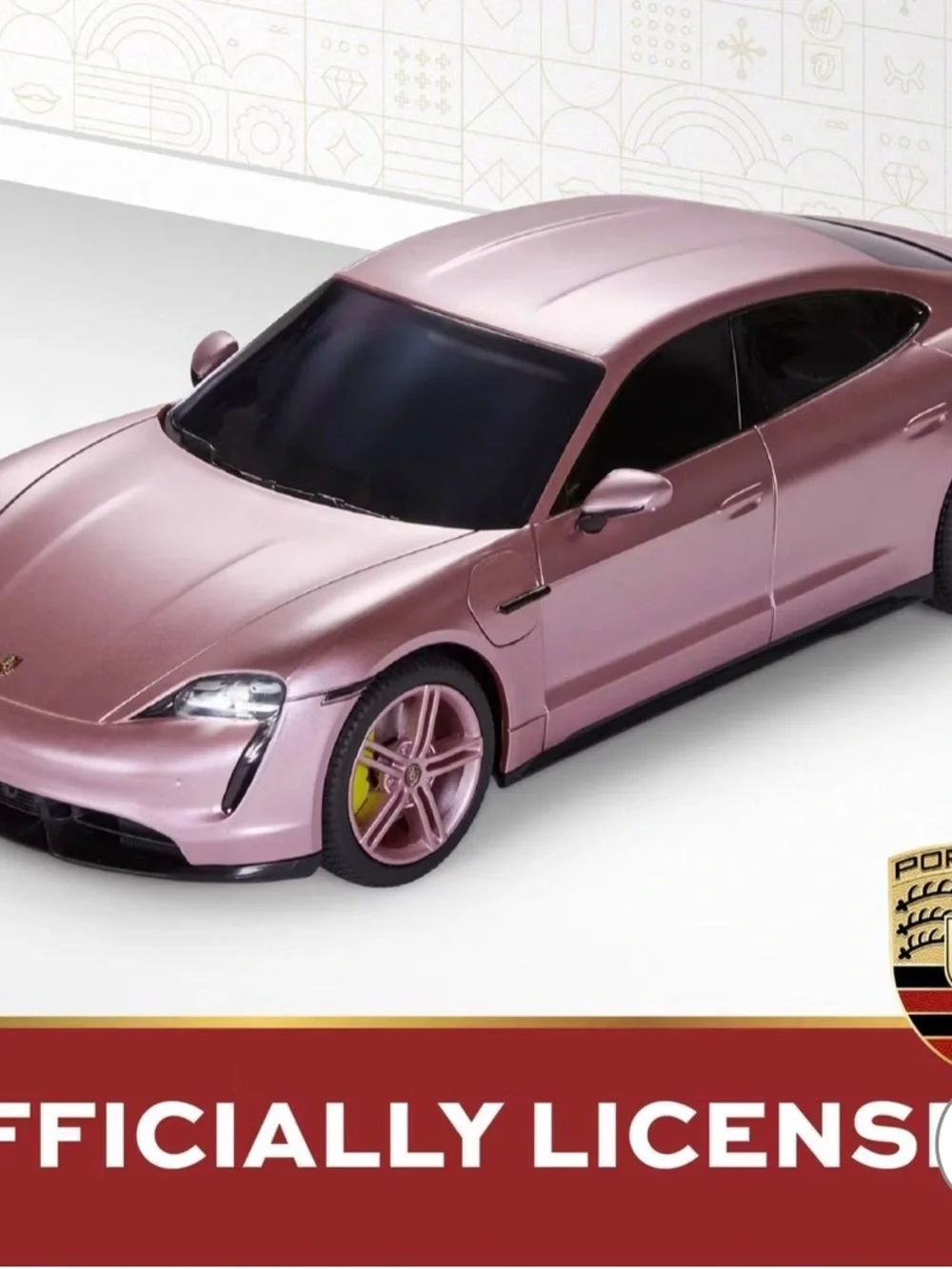 FAO Schwarz Pink Remote Control Electric Sports Car